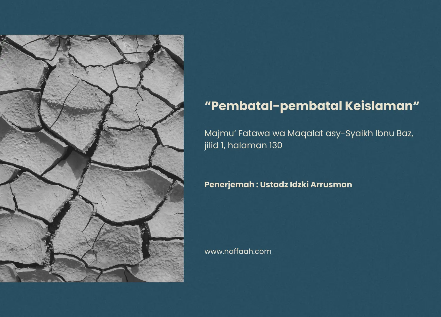 “Pembatal-pembatal Keislaman”