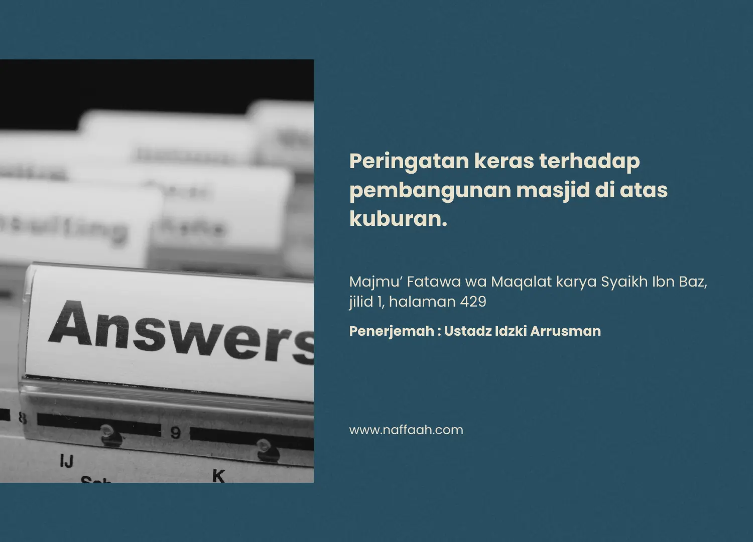 Jawaban atas pertanyaan tentang Buddhisme